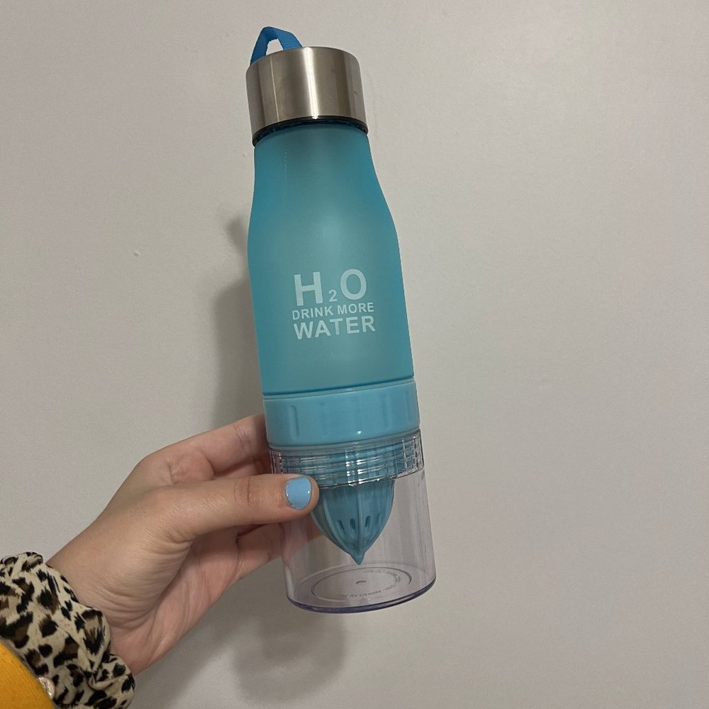 Blue Infusion Water Bottle